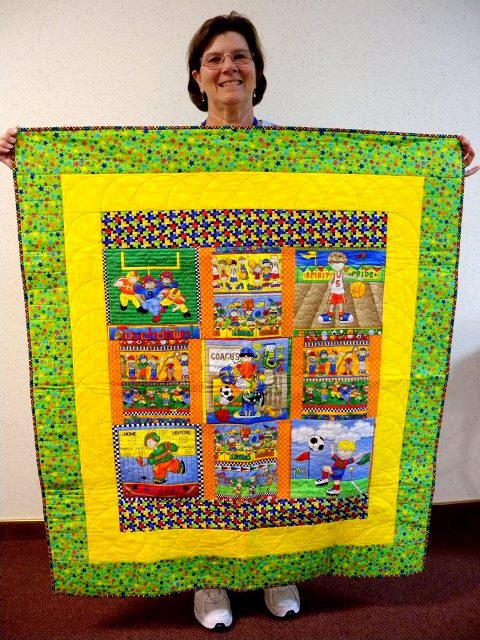Chris Smits - Kid Sport Quilt for Community Quilts